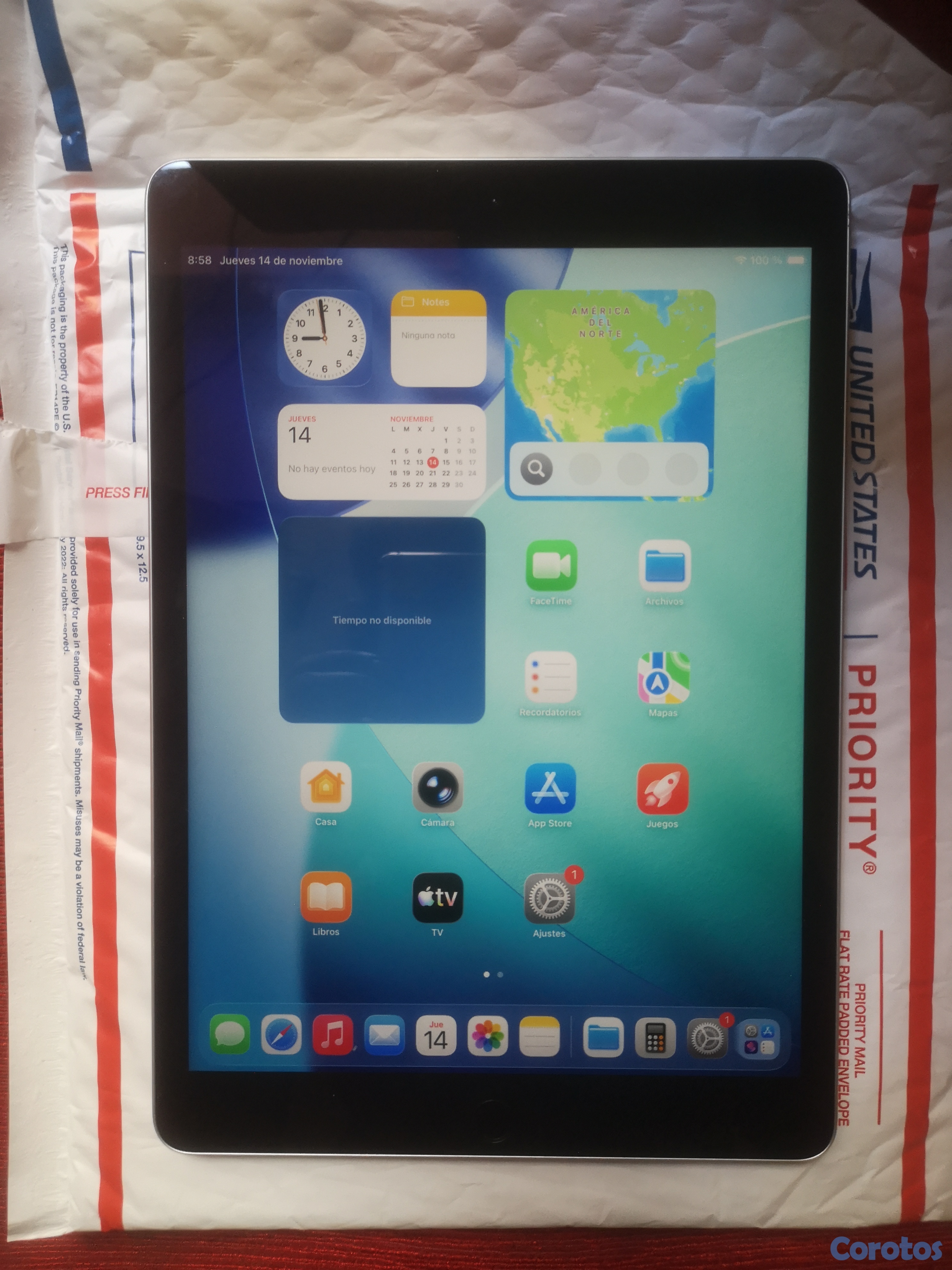 celulares y tabletas - ipad 9na generación 64gb 3