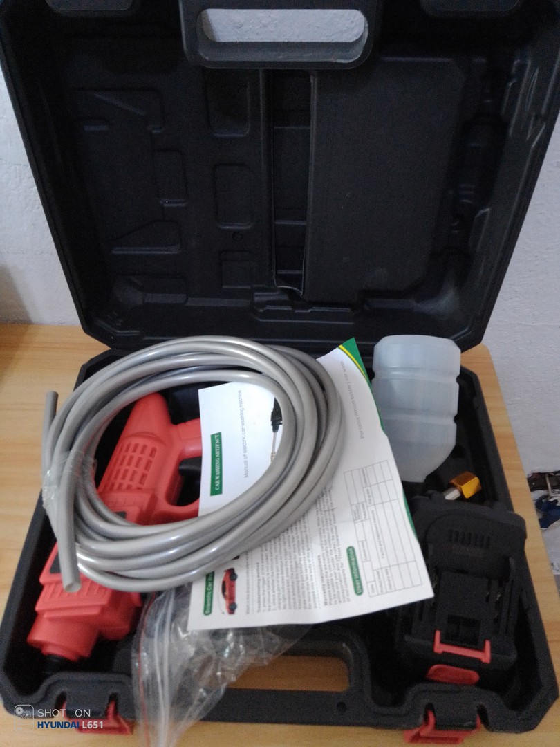 herramientas, jardines y exterior - PISTOLA DE AGUA A PRESIÓN 24V MUKINTA JMT-1044 2