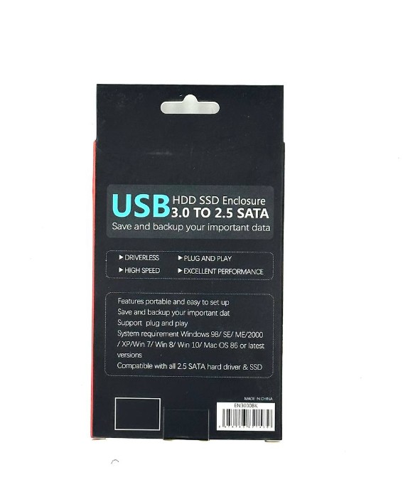 accesorios para electronica - ENCLOSURE DISCO DURO SATA 1