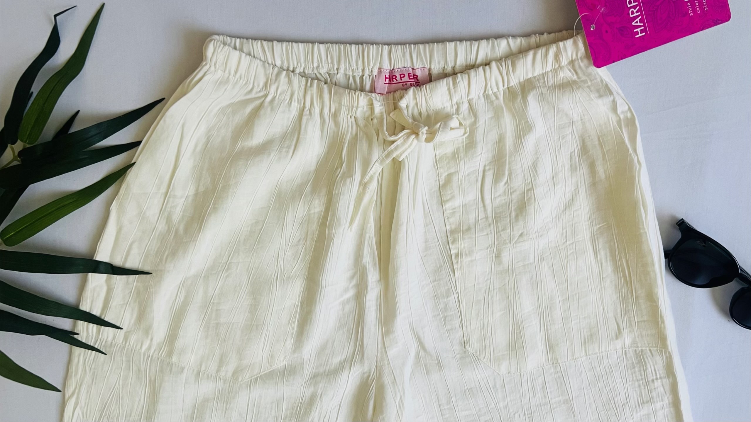 ropa para mujer - Pantalón playero con ruedo ancho  2