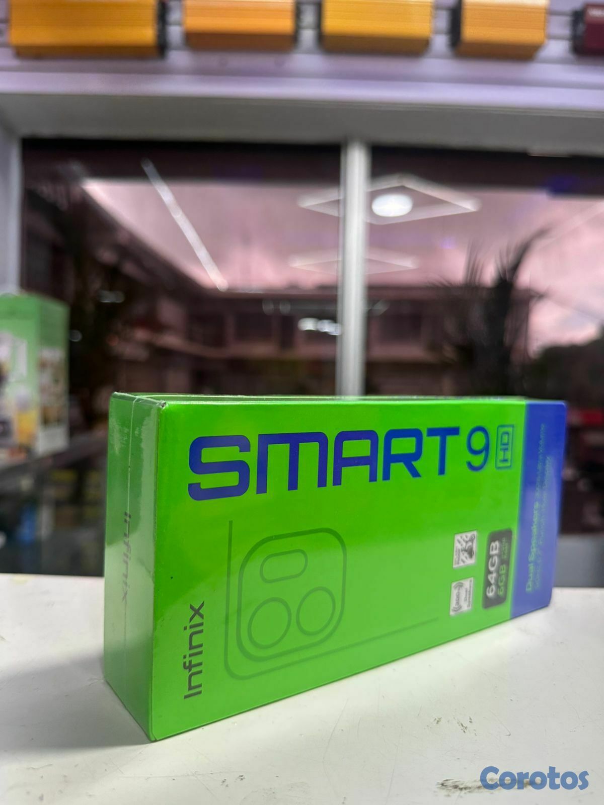 celulares y tabletas - SMARTPHONE INFINIX SMART 9 64GB - JACOBO SOLAR