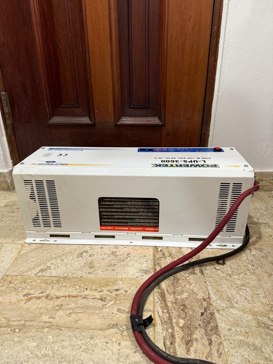 plantas e inversores - INVERSOR POWERTEK 3600 W