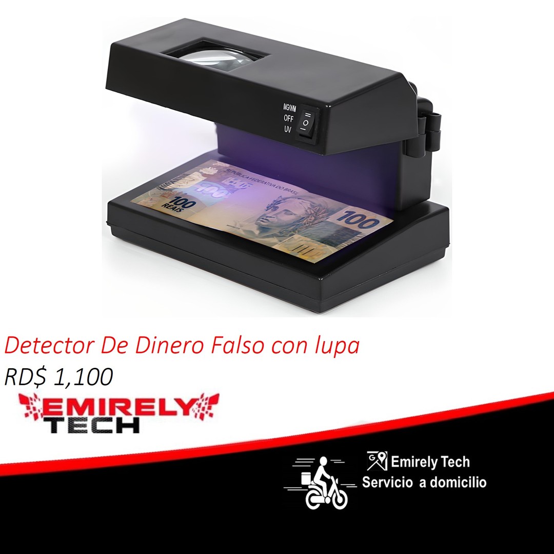 otros electronicos - Detector De Dinero Falso Uv Lupa