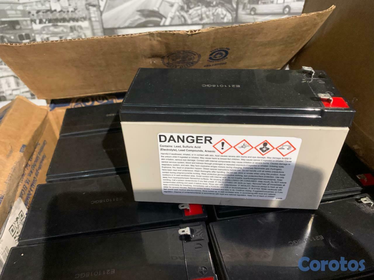 plantas e inversores - Batearías 12V-7.0 Ah para ups, bocinas, patinetas, 4