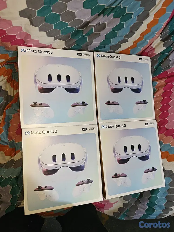 consolas y videojuegos - Meta Quest 3 de 512gb nueva sellada  2