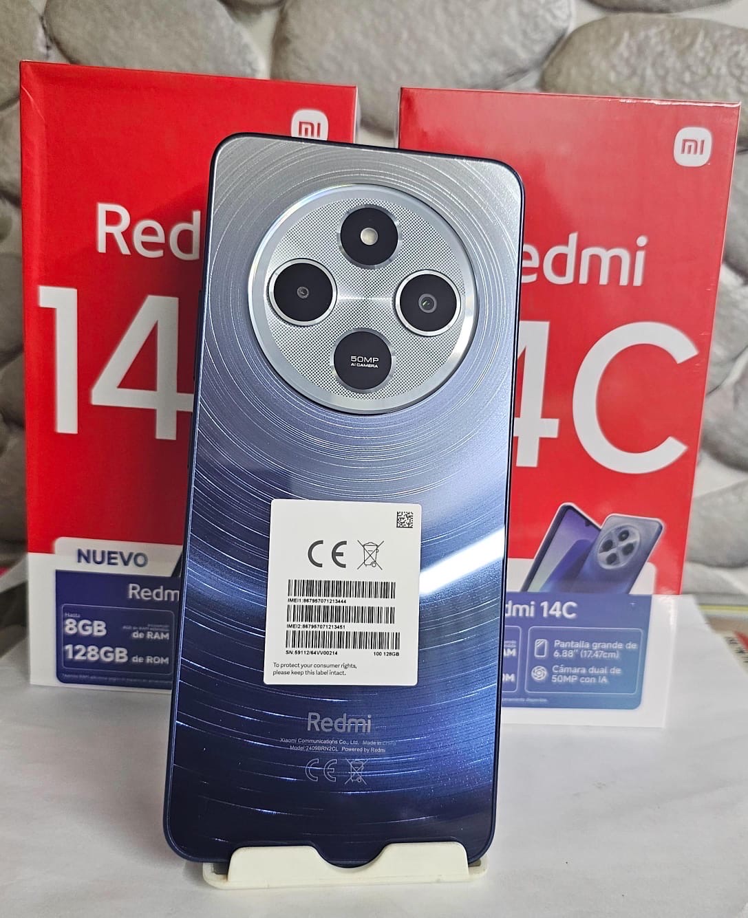 celulares y tabletas - Xiaomi Redmi 14c 128 GB 8 Ram Nuevo Desbloqueado  0