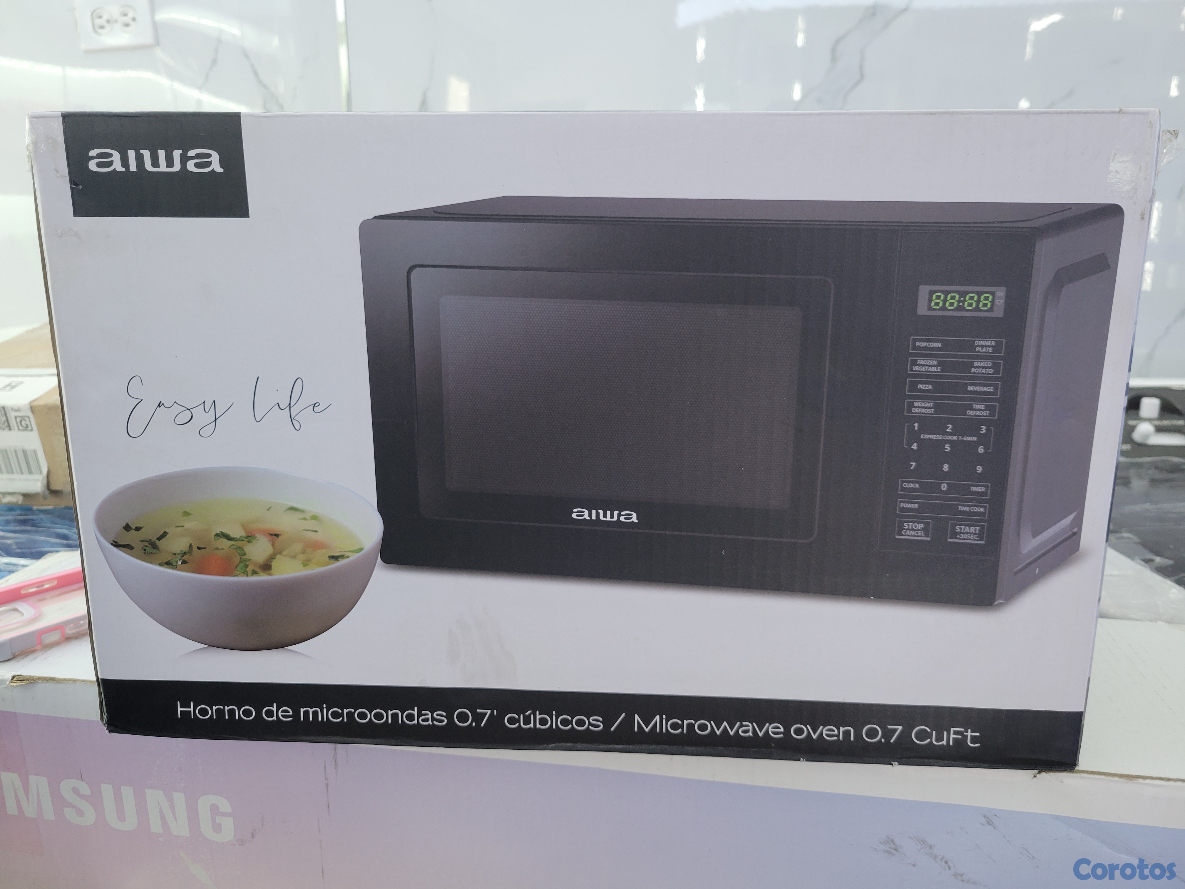 accesorios para electronica - Microonda AIWA , Nuevo 