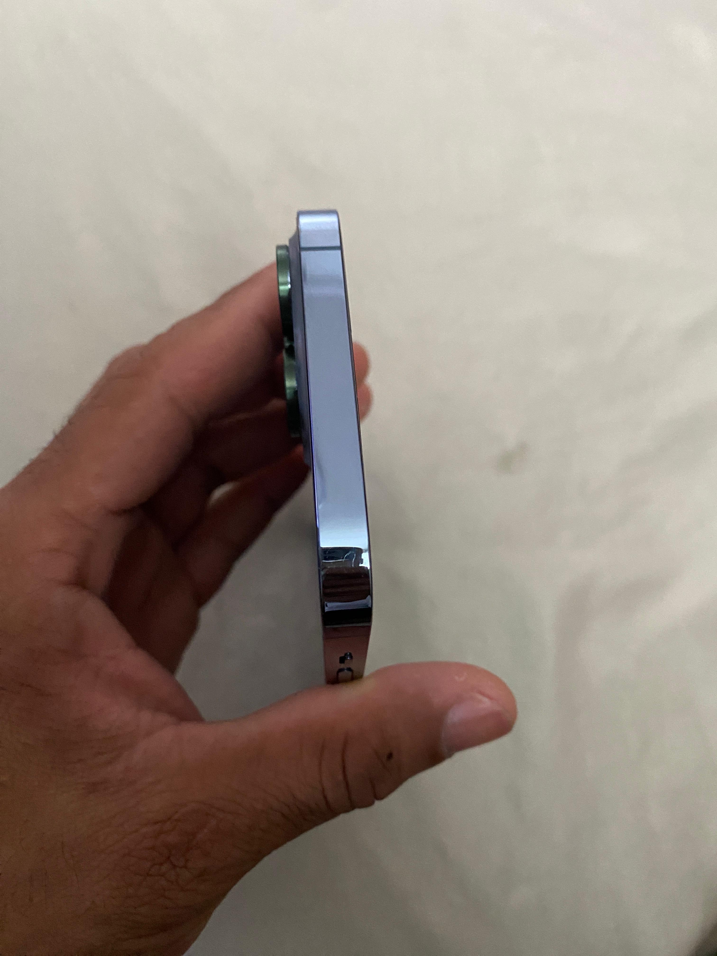 celulares y tabletas - iPhone 13 Pro Max turbo sin 256 GB pantalla cuarteada tipo pelo todo original  4
