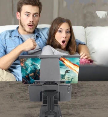 accesorios para electronica - Amplificador Proyector Aumentar Pantalla mejor vision lupa telefono celular 2