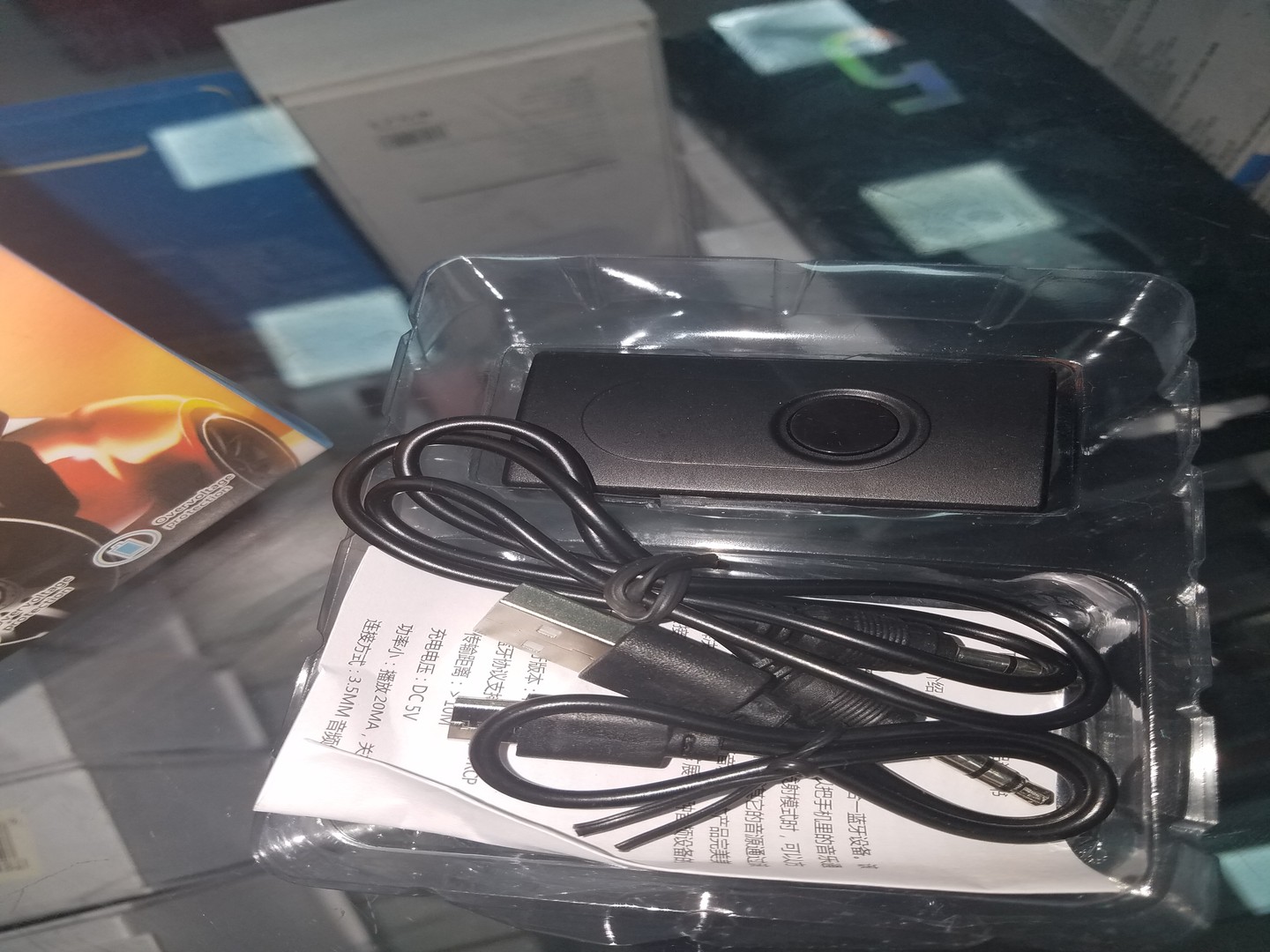 electrodomesticos - Transmisor y receptor bluetooth 2 en 1
 2