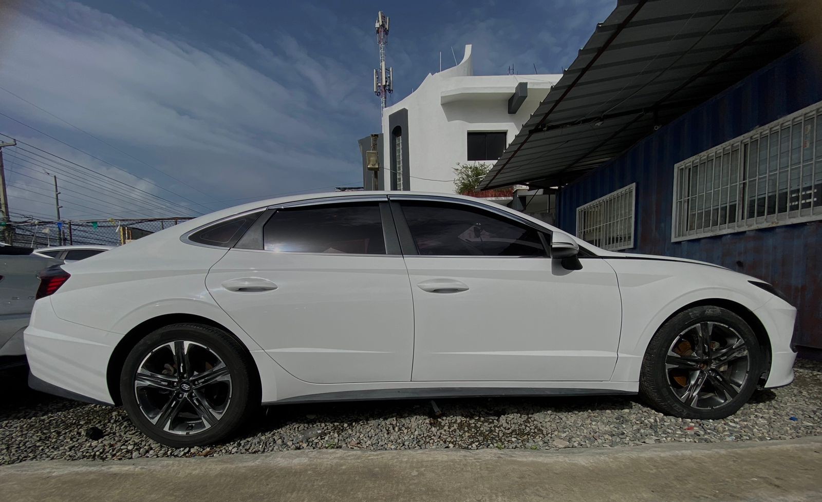 carros - HYUNDAI SONATA DN8 CAJA NUEVA 2020 BLANCO 3