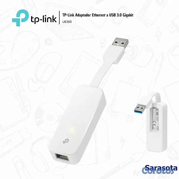 accesorios para electronica - TP-Link Adaptador Ethernet a USB 3.0 UE300 3