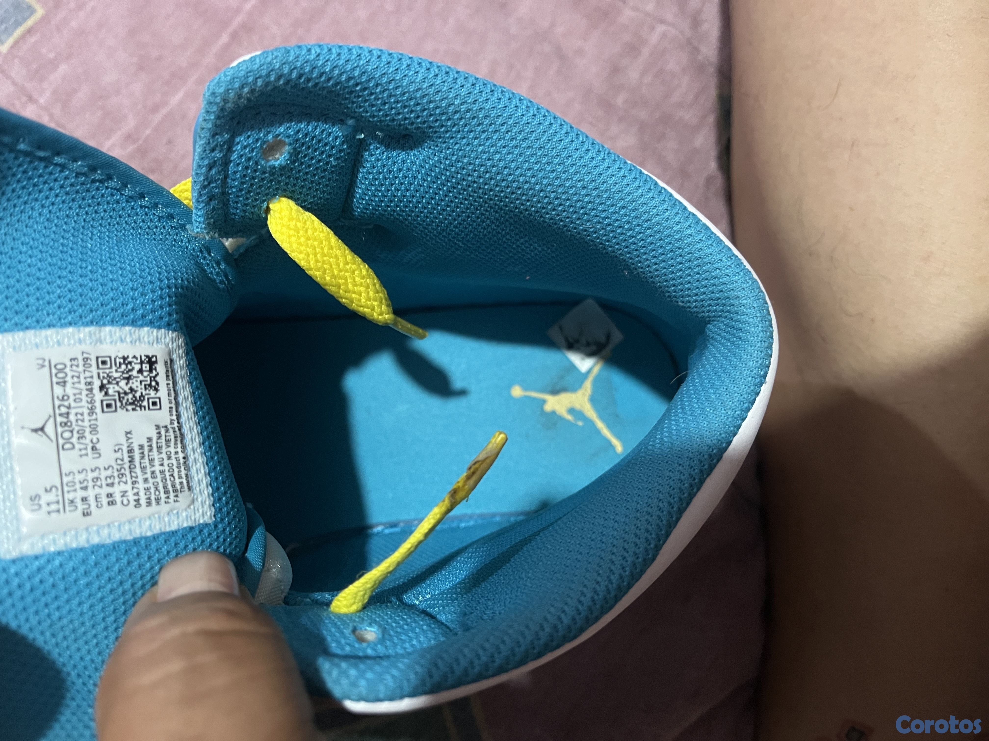 zapatos unisex - tenis jordan 1 traidos 🇺🇸 4