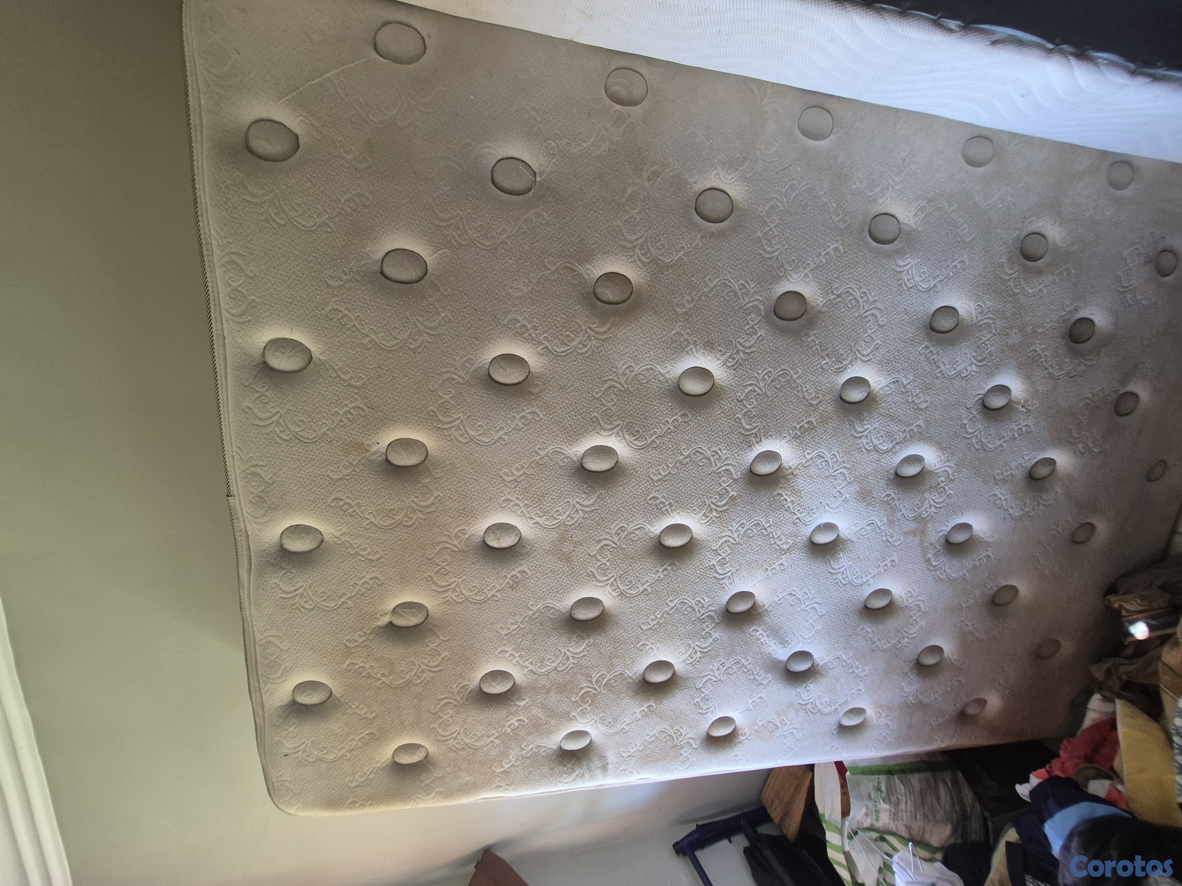 muebles y colchones - Cama con su colchón y su base Simmons  1