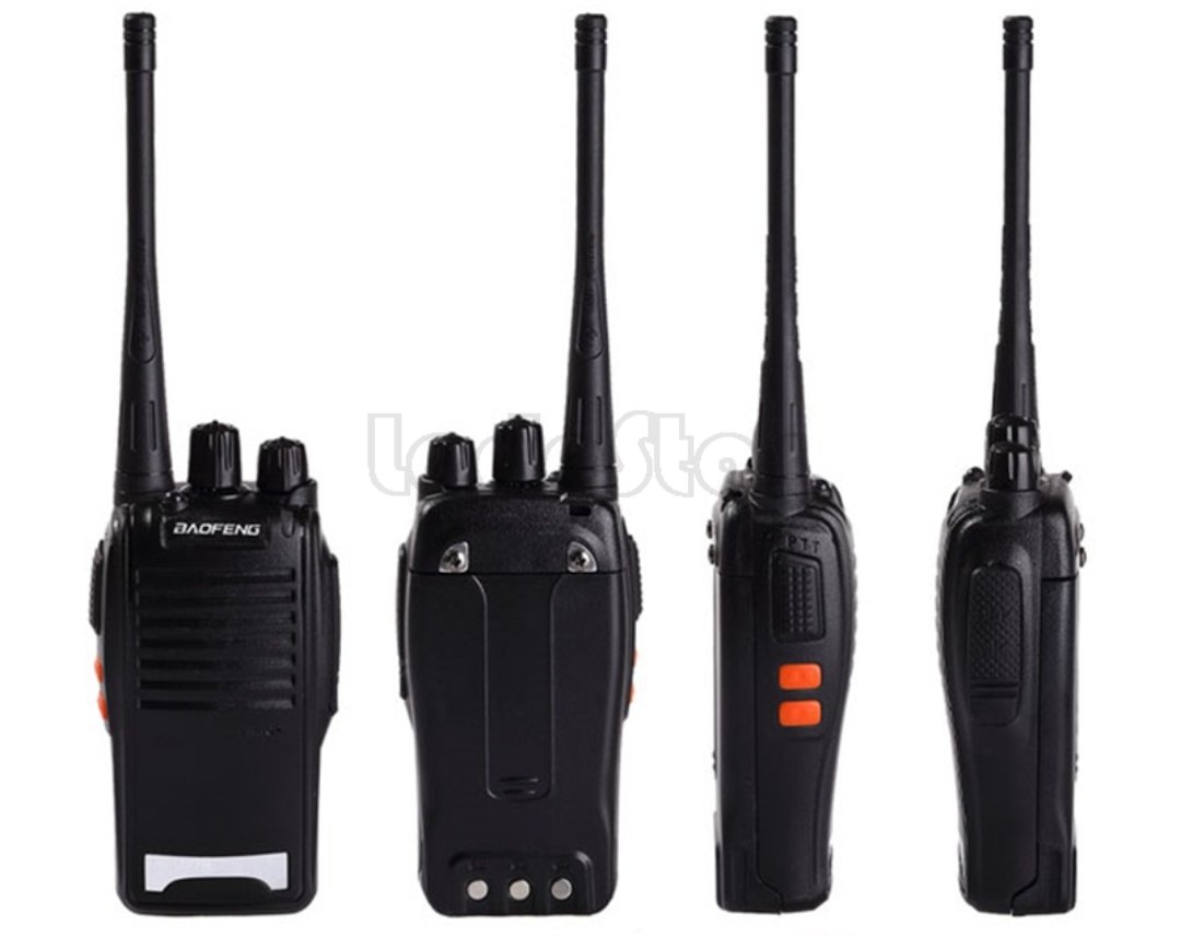 otros electronicos - Dos Radios De Comunicacion Baofeng , Walkie Talkie Profesionales Larga Distancia