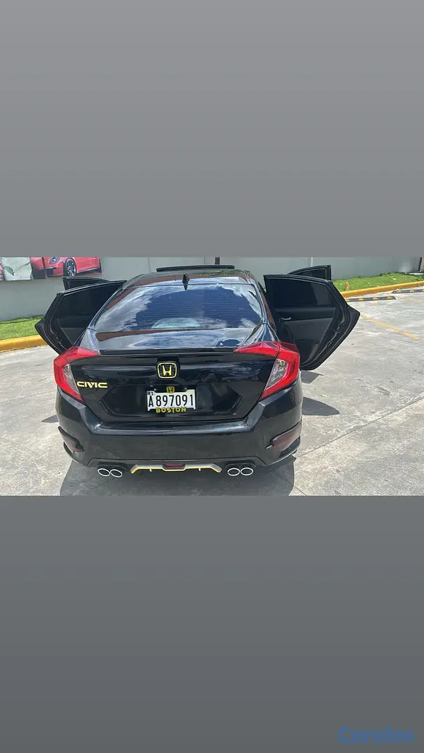 carros - Honda civic 2019 EX-T en perfectas condiciones 

Gomas nuevas 
Aire 10/10 
 9