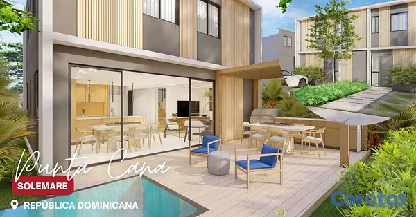 casas vacacionales y villas - Casas 2Hab a Minutos del Dowtown Bavaro Dec 2026 7