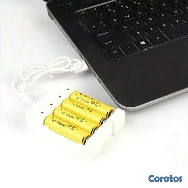 accesorios para electronica - Cargador de pilas AA y AAA 2