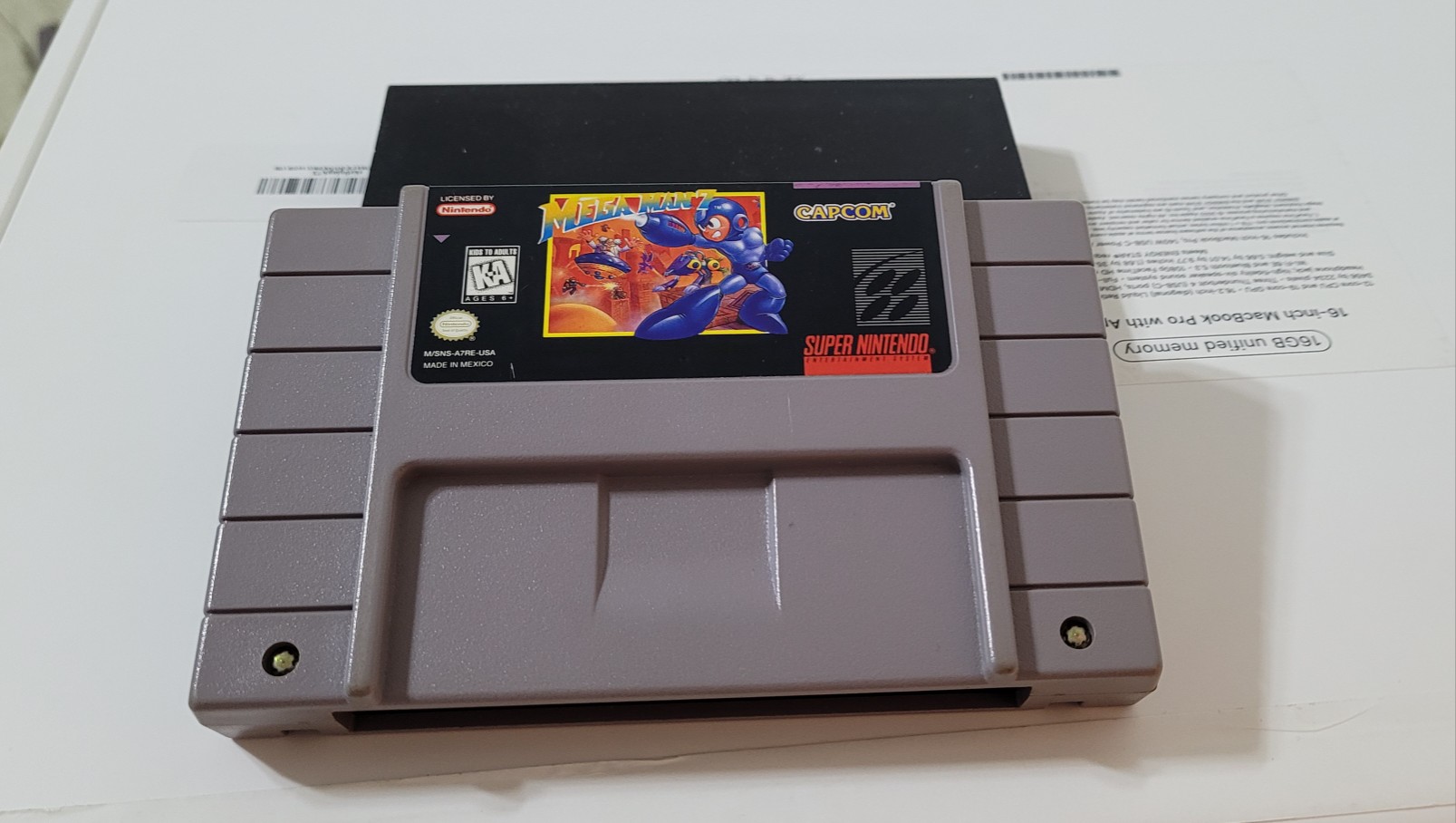 consolas y videojuegos - super nes Mega man 7 Original