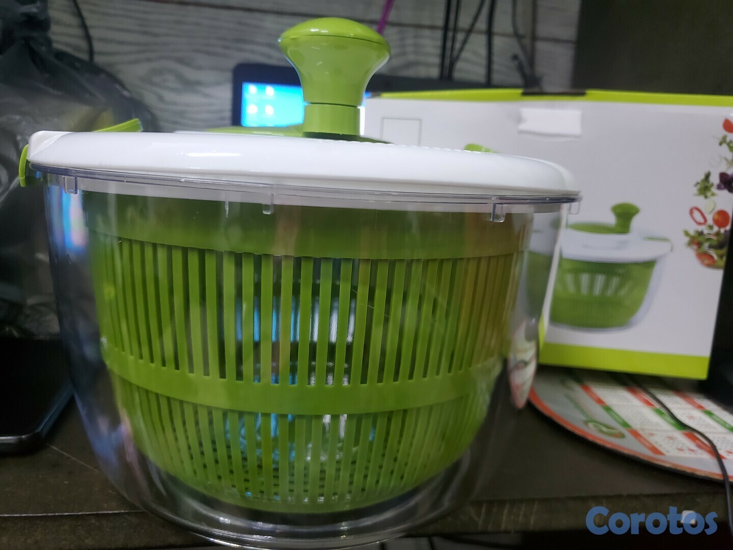 cocina - Escurridor de vegetales, lava y seca tus vegetales en pocos minutos 6