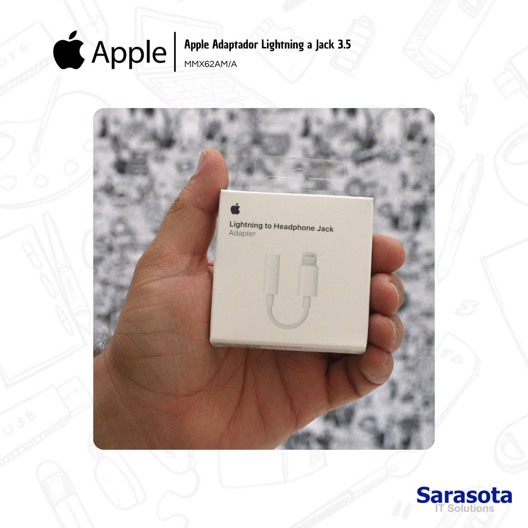 accesorios para electronica -  Adaptador Lightning a Jack 3.5mm Apple MMX62AM/A 1
