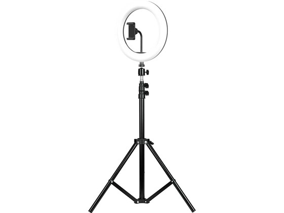computadoras y laptops -  TRÍPODE PORTABLE PARA CELULARES CON ARO DE LUZ UNIVERSAL, ARO DE LUZ  0