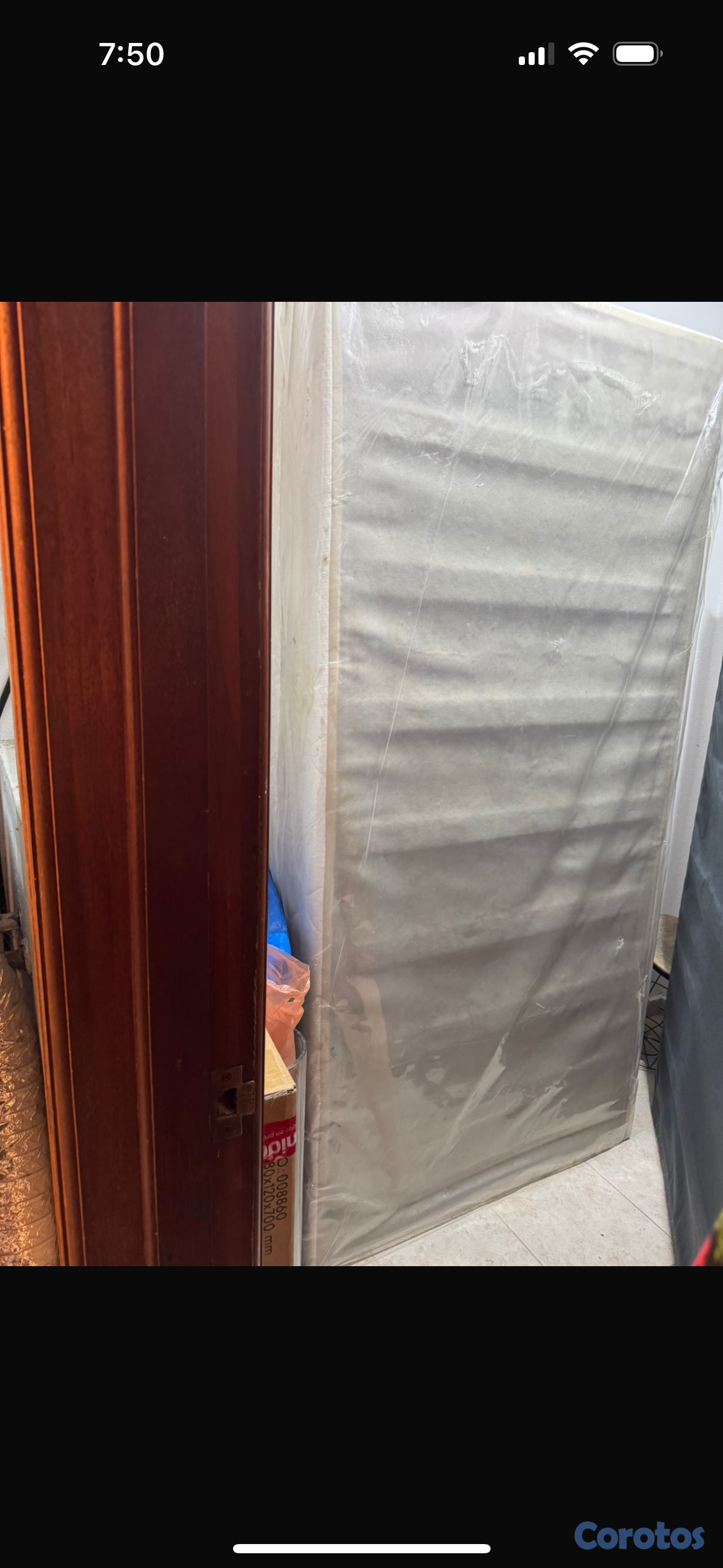 muebles y colchones - Base de cama TWIN boxspring  2