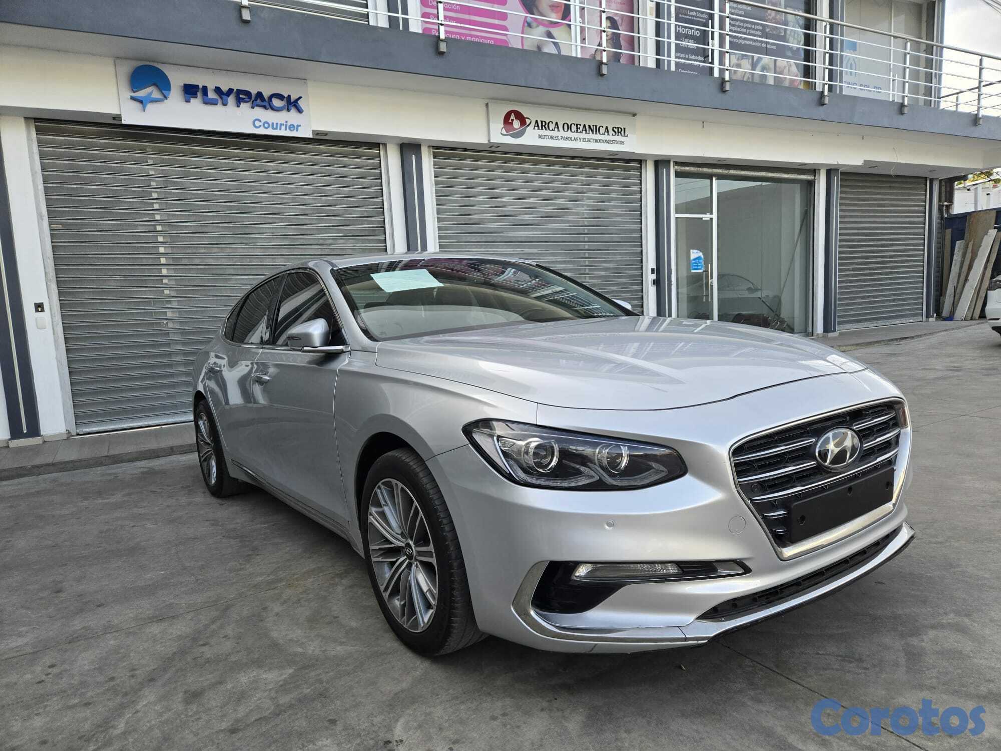 carros - HYUNDAI GRANDEUR 2018 GRIS 1