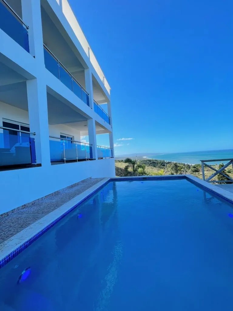 casas vacacionales y villas - Hermosa Villa con vista al mar en Gaspar Hernández