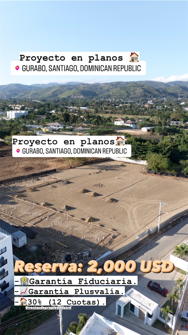 apartamentos - Proyecto en planos en Gurabo 