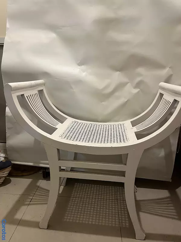decoración y accesorios - Mesa antique taburete  2