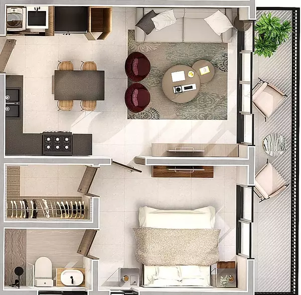 apartamentos - Venta apartamento proyecto en construcción - Santigo, Rep. Dom 4