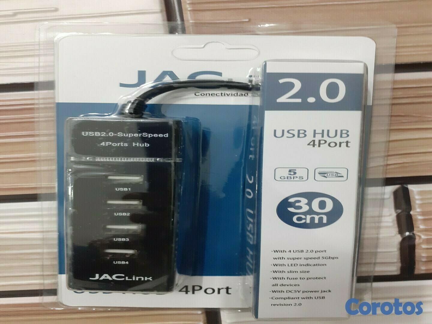 accesorios para electronica - Hub USB 2.0 de 4 Puertos 2