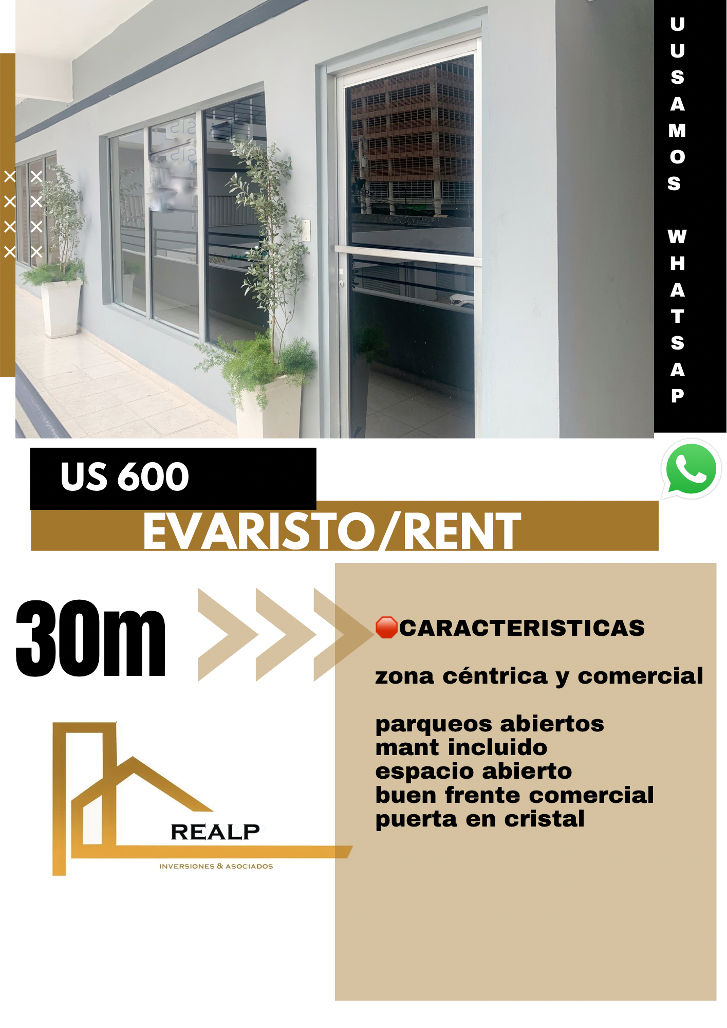 oficinas y locales comerciales - Local céntrico en Evaristo