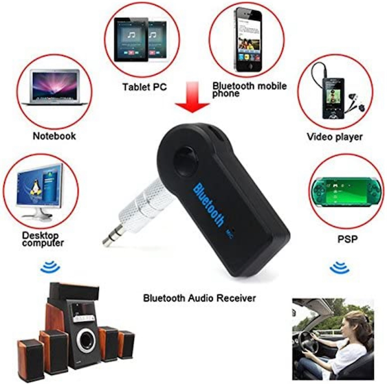 camaras y audio - Transmisor Bluetooth