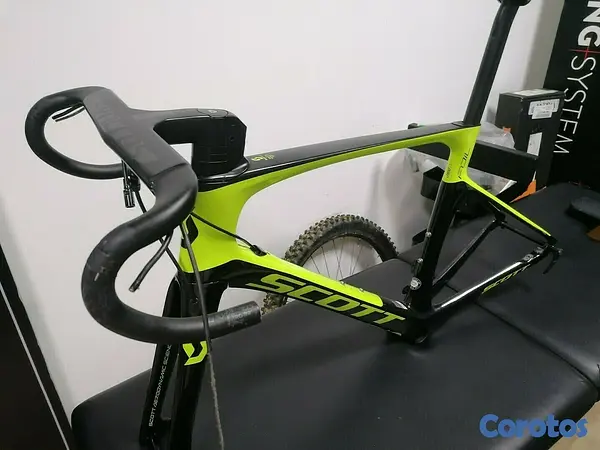 bicicletas y accesorios - Cuadro Scott Foil Disc Medium con accesorios 5