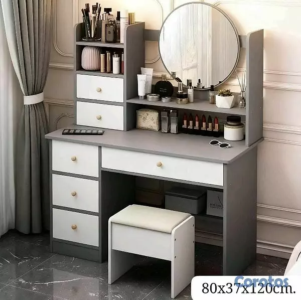 decoración y accesorios - Tocador *(Vanity)* de madera  3