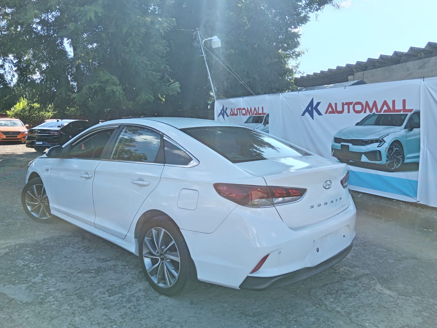 carros - HYUNDAI SONATA NEW RISE 2018 BLANCO 2