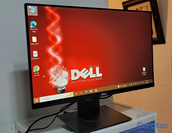 computadoras y laptops - Monitor Dell 24 Pulg Sin Bordes 1080p hdmi 1