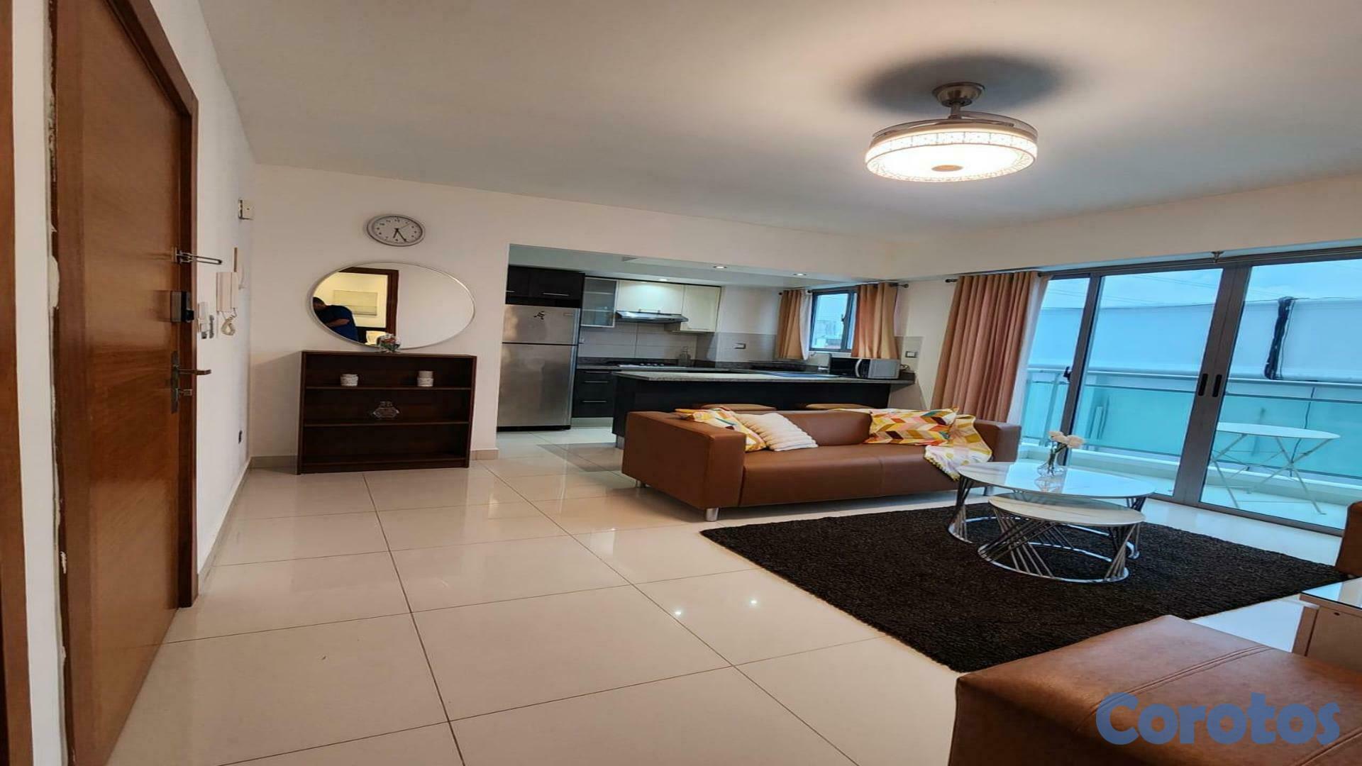 apartamentos - Apartamento Amueblado para alquiler en Gazcue, G-11. 1