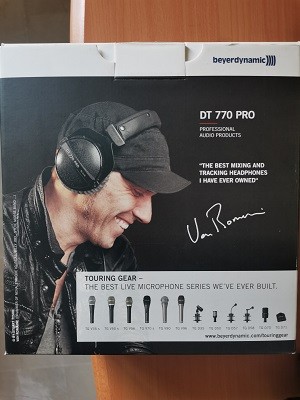 camaras y audio - Beyerdynamic DT 770 Pro 80 Ohms auriculares studio 7