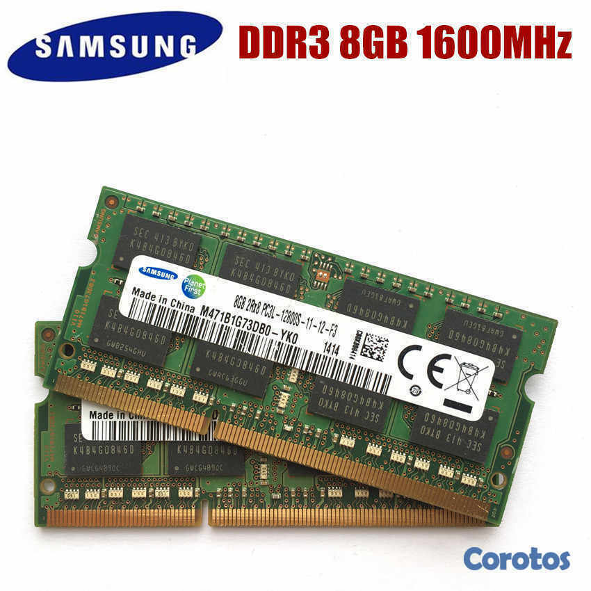 computadoras y laptops - MEMORIA DDR3  4GB Y 8GB 1600MHZ SAMSUNG, 2800GHZ