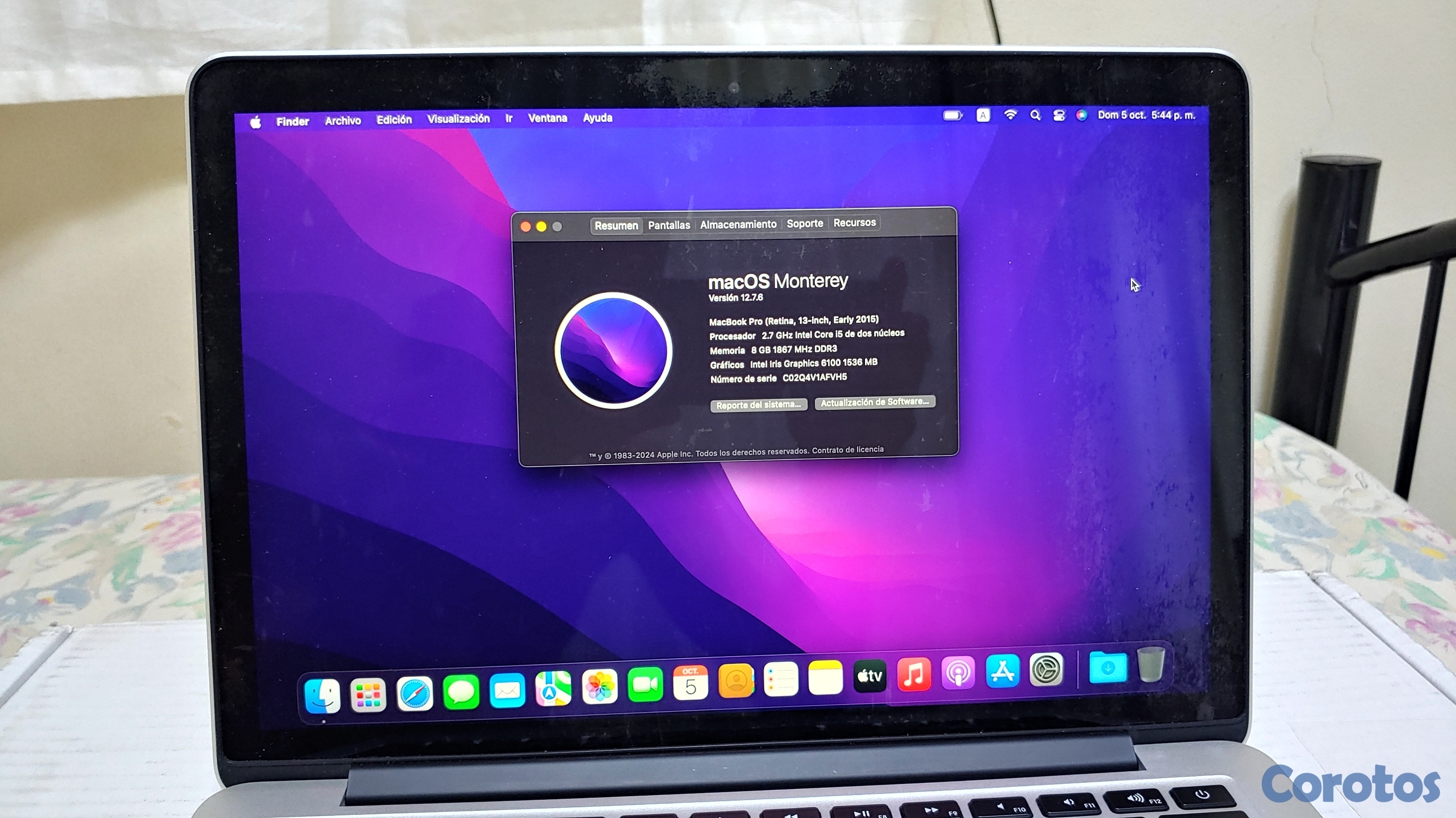 computadoras y laptops - Macbook Pro 2015 --- 13'' Pulgadas 4