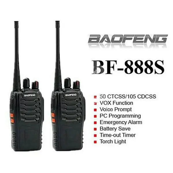 otros electronicos - Dos Radios De Comunicacion Baofeng , Walkie Talkie Profesionales Larga Distancia 2