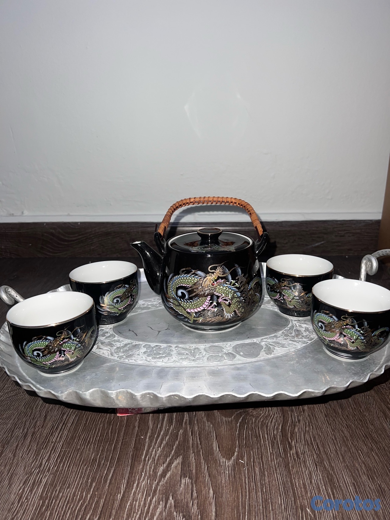 cocina - Juego de tazas y teteras japonenesas originales  7