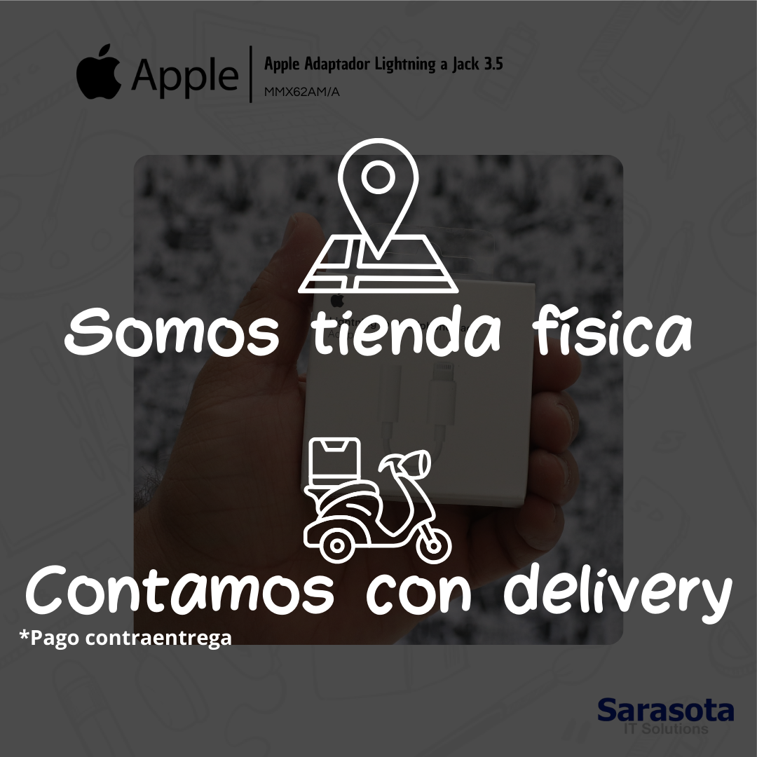 accesorios para electronica -  Adaptador Lightning a Jack 3.5mm Apple MMX62AM/A 2