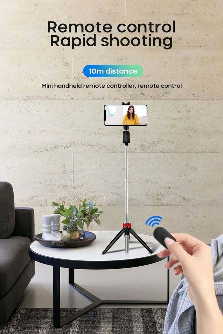 accesorios para electronica - Selfie Stick 3 en 1 Inalámbrico Bluetooth Trípode plegable Monopod PALO SELFIE 3