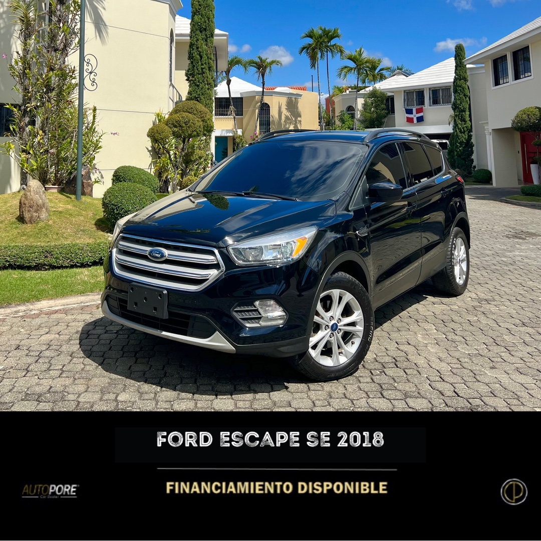 jeepetas y camionetas - Ford Escape SE 2018