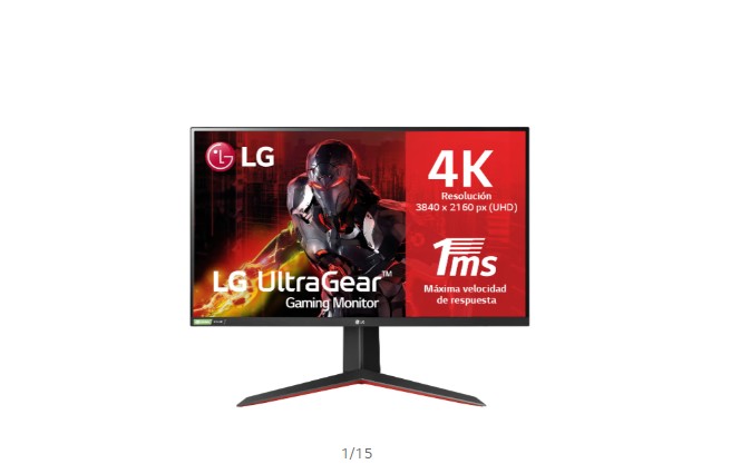 computadoras y laptops - Monitor LG UltraWide 27`` AMD Freesync G-Sync 27GN950
