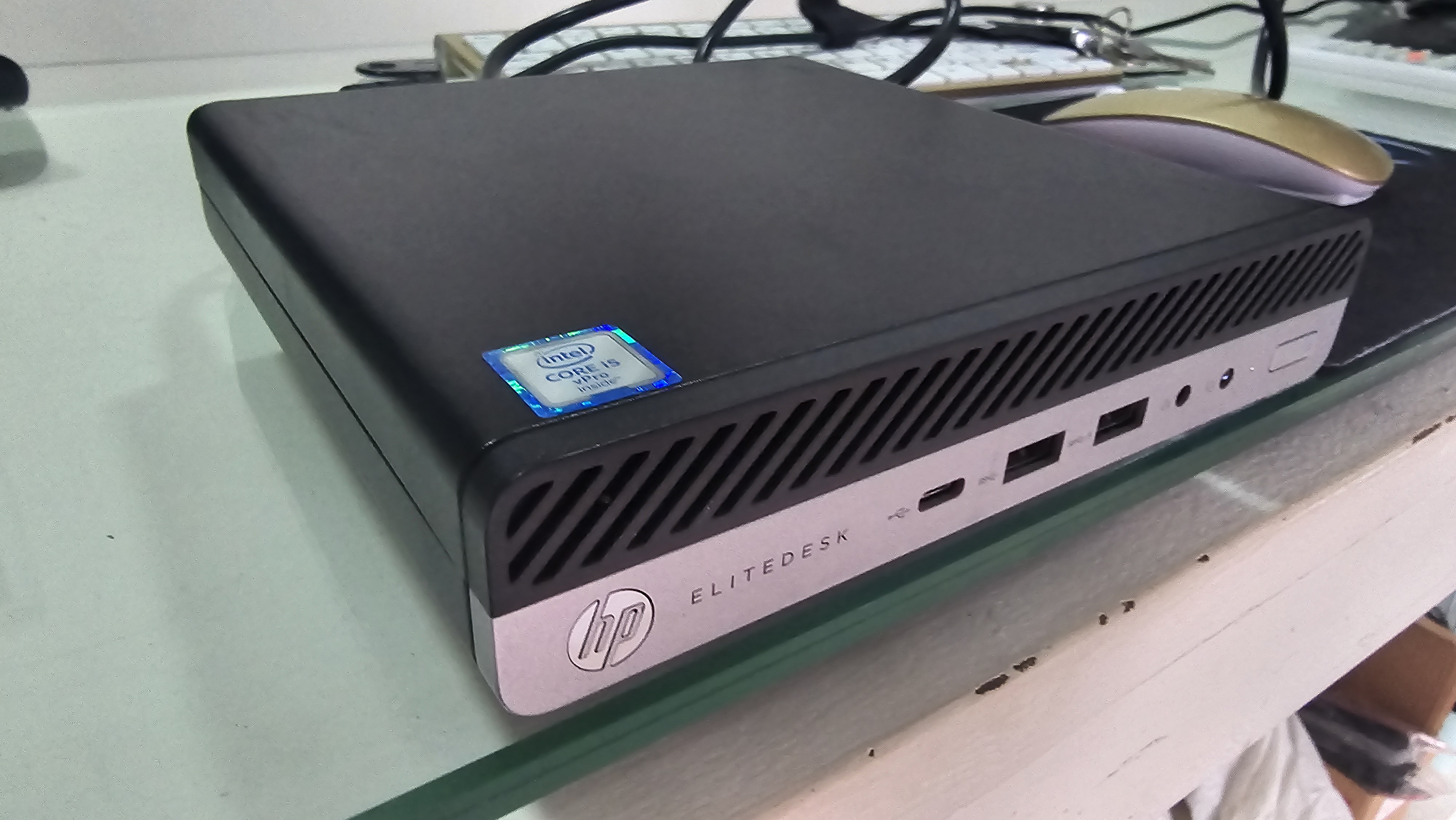 computadoras y laptops - Mini Cpu hp eliteDesk intel Core i5 6th Gen Ram 8gb ddr4 Disco 128gb SSD Wifi  0